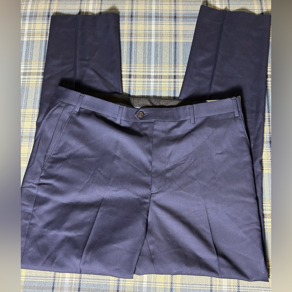 NWT: Men’s Ralph Lauren Navy Dress Pants 38x34